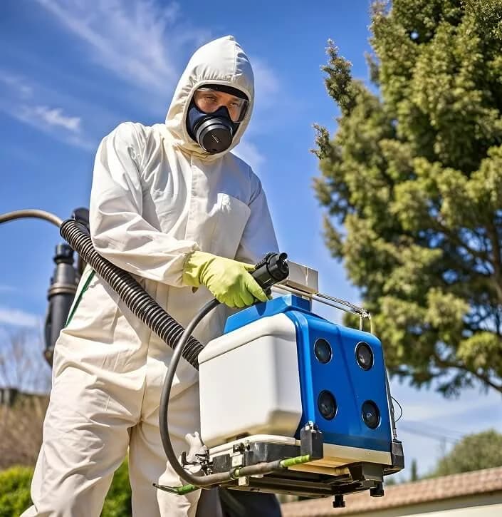 Technicien Ratokil disponible pour une intervention antiparasitaire