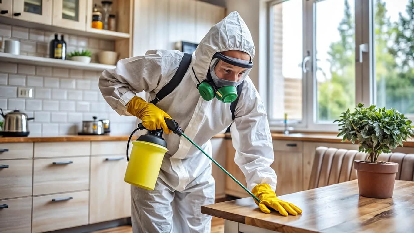 Technicien Ratokil au travail